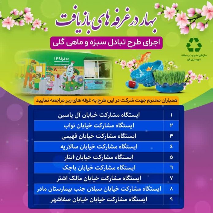 ایستگاه بازیافت قم